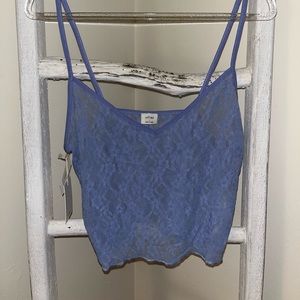 Aritzia Wilfred Lace Tank Top